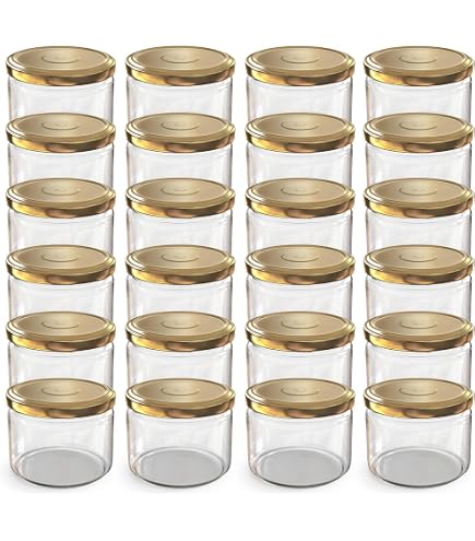 12 Barattoli Per Conserve Oputec Da 405 Ml Con Coperchio A Vite TO 82 - Vetro, A Tenuta Stagna, Made In Germany, Lavabili In Lavastoviglie - 3