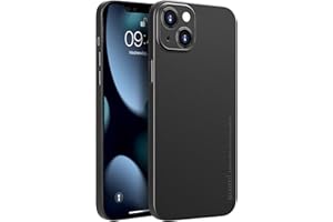 Etui na iPhone 13 mini (5,4 cala) memumi, ultracienkie 0,3 mm, Matowe Wykończenie [Antypoślizgowe, Odporne na Zarysowania] Obudowa Kompatybilne z iPhone 13 mini - Czarny