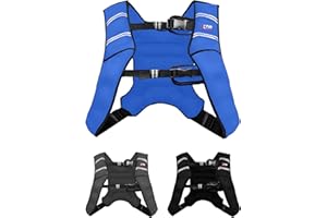 XN8 SPORTS Xn8 Adjustable Weighted Vest 3.5 kg 5 kg 8 kg 10 kg Neoprene Weighted Vests for Men Women Running Jogging Walking Gym Workout Strength Training