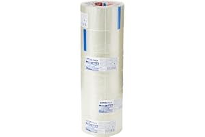 tesapack 57167-0000-05 Förpackningstejp, stark förpackningstejp för medelstora till tunga paket och lådor, 66 m x 50 mm - kla