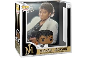 Funko Pop! Albums: Michael Jackson - MJ - Thriller - Figurine en Vinyle à Collectionner - Idée de Cadeau - Produits Officiels - Jouets pour Les Enfants et Adultes