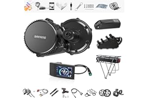 Bafang ebike Conversion Kit Mid Drive Motor Kit 750W 48V for Mountain Road Commute Bike, Waterproof Mid Engine BBS02B Pedelec DIY Electric Bike Converter for Adults, BB68mm