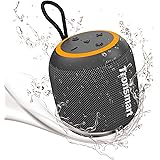 Tronsmart Altoparlante Bluetooth portatile con luci, vero accoppiamento stereo wireless e bassi migliorati, riproduzione 18H,