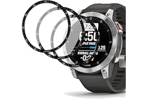 KUSINHOKA [3 Pack Protector de Pantalla para Garmin Epix Gen 2, 3D Curvo Bordes Completo Cobertura HD Anti-arañazos Protectora Película para Garmin Epix Gen 2