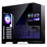 Phanteks XT V5 ATX Case, TG, 7 in&ccedil; LCD, 4X 120mm DRGB PWM Fan, Siyah