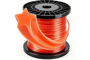 OMECO klippningssnöre trimmertrådar 2,8mm grästrimmer ersättningssnöre trimmer häcksax tråd för motorsåg Park Garden gräs stj
