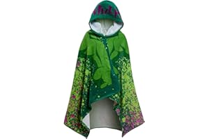 Marvel Press Serviette à Capuche Incredible Hulk 100% Coton Poncho Enfant Serviette de Plage Avengers Serviette de Bain Enveloppante Serviette de Natation