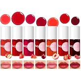 bayfree 7 Colours Lip Tint Stain Set, Long Lasting and Waterproof Lip Tint, Light Matt, Non-Sticky, No Bleach, Korean Lip Mak