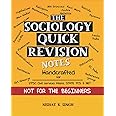 The Sociology Quick Revision Notes | Boost Your Marks with Exam Ready Notes| Not For The Beginners | Ideal for UPSC, NET, Civil Services, MAINS, State PCS
