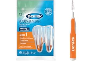 Dentek 18529 Szczoteczki do Czyszczenia Przestrzeni Międzyzębowych, 12 Sztuk
