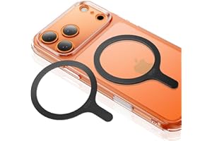 ESR Pierścień magnetyczny 360, kompatybilny z naklejką MagSafe, uniwersalny zestaw do konwersji magnetycznej do iPhone 15/14/13/12/11/X, Galaxy S23/S22/S21/20 i innych, 2 sztuki, akcesoria MagSafe,