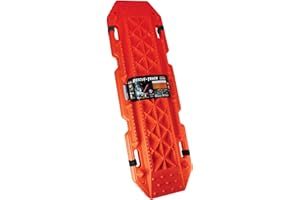 S SUMEX Lot de 2 plaques de débouchage de Sauvetage pour Sable Boue Neige 4 x 4 Tout-Terrain Orange