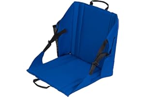 Gardenista da Giardino Idrorepellente Seduta a Terra | Sedia Pieghevole Portatile con Schienale per Esterni | Ideale per Escursioni, Gradinata Dello Stadio, Campeggio e Parco | Leggera (Blu)