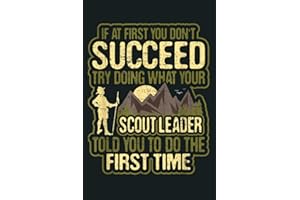 Funny Scout Leader Cub Camping Boy Hiking Scouting: notebook, notebook journal beautiful , simple, impressive,size 6x9 inches, 114 paperback pages