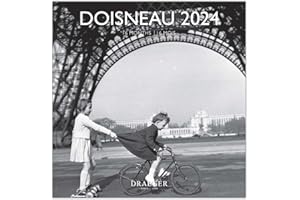 DRAEGER PARIS 1886 DRAEGER Paris | Duży kalendarz ścienny 2024 do zawieszenia 29 x 29 cm |16 miesięcy siedem-23 do grudnia 24 | 7 języków | Kalendarz biurowy, dom, miesięczny | Dekoracja, organizacja | Papier z