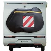 DYNOVE&reg; - Motorhome Bike Cover for 2 Bikes - Waterproof Outdoor Bike Cover Motorhome Accessories - Includes 2 Extra Octopus a