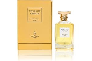 FRENCH ARABIAN PERFUMES Absolu waniliowy zapach 100 ml - Amber Vanilla Perfumy Unisex dla kobiet i mężczyzn - miękki i ciepły drzewny zapach waniliowy