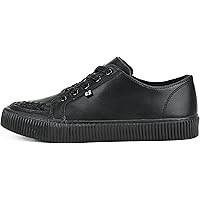 Creepers Homme Baskets T.U.K à Semelle Nervurée - Cuir, Daim Et Toile - Style Punk Rock Basket Puma Femme