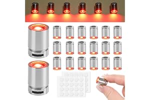 20 stycken mini LED-ljus, mikro LED-ljus med 40 punkter lim, små LED-lampor för dockhusbelysning, miniatyrlampor för minidockhus miniatyr tillbehör gör-det-själv hantverk jul