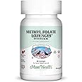 Maxi Health Methyl Folate Lozenges with B12 & B6, Berry Flavored - Memory, Cardiovascular Hormone & Immune Support - Gluten Free, Kosher