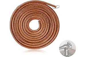 Ryaupy 1 Pezzi Cintura per Macchina da Cucire, Macchina da Cucire con Cinturino in Pelle, con 1 Gancio Uso Facile per Macchina da Cucire a Pedale Vintage per Casa 183 cm