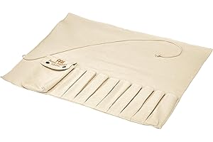 Sonic Energy Stimmgabel Baumwoll Tasche – Hülle für neun Stimmgabeln und Zubehör – Aufrollbar – Für Transport und Aufbewahrung (TFCB)