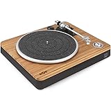 Marley House of Marley Stir It Up Record Player – Vinyl Turntable, Stereo Pre-Amp, USB Port, Record LP to PC, 33 + 45 RPM, An