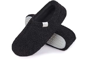 Coswind Slippers Women Ladies Fuzzy With Memory Foam Winter Comfort House Curly Fur Fleece Lining Lightweight Breathable Home Bedroom Loafer Shoes