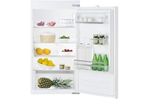 Bauknecht KSI 10VF2 Einbau-Kühlschrank (Nische 102) / Gesamtnutzinhalt: 167 Liter/ Abtauautomatik im Kühlteil / Elektronische Steuerung über LED Display / Elektronische Temperaturregelung, Weiß