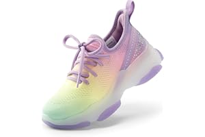 DREAM PAIRS Zapatillas Deportivas Sin Cordones para Niños Zapatillas Running para Correr Ligeros con Suela Antideslizantes