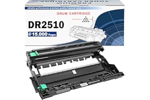 ASEKER DR2510 DR-2510 Tambour 15000 Pages Compatible pour Brother HL-L2400DWE HL-L2445DW DCP-L2620DW DCP-L2627DW DCP-L2660DW DCP-L2665DW MFC-L2800DW MFC-L2827DW MFC-L2835DW MFC-L2860DW Imprimante