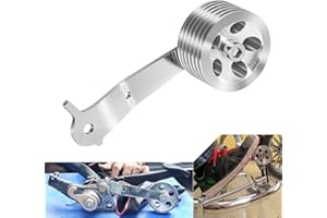 CTCAR Pédale d'accélérateur à roulement en aluminium, adaptée aux ensembles de pédales VW, compatible avec Dune Buggy, applicable aux Beetles, Super Beetles, Karmann Ghias et autres modèles à partir de 1957