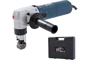 KATSU TOOLS KATSU Electric Nibbler, 625W 230V Electric Stainless Steel Aluminum Copper Sheet Metal Cutter Snip Shear Scissor Cuts 3.5mm Steel Plate 100468