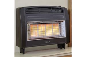 Flavel FORSBLEN Strata Black 5.2kW Outset Gas Fire