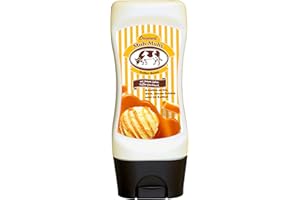 MUH-MUHS Original Muh‑Muhs Toffee Sauce 150ml – Feiner Sahne-Toffee Geschmack in praktischer Kopfstandflasche – Ideal zum Verfeinern von Desserts, Eis, Gebäck oder Kaffee (1 x 150ml)