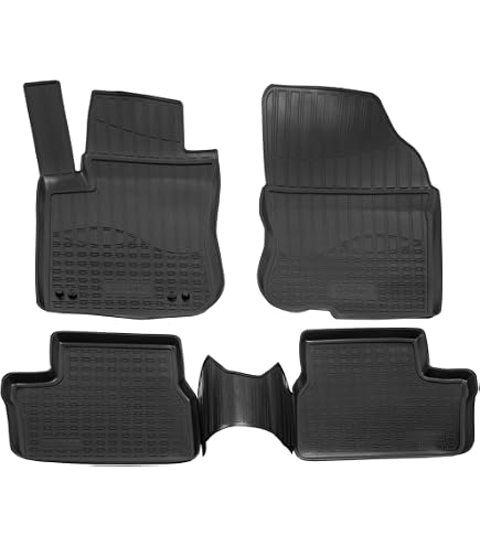 Tappetini Auto Moquette Per Hyundai I30 (2008-2011) - Set 4 Pezzi Con Logo