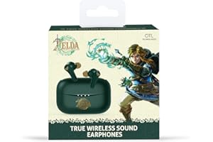 OTL Technologies Auriculares INALÁMBRICOS The Legend of Zelda: TEARS of The Kingdom TWS Color Verde