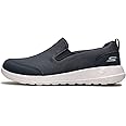 Skechers Men's Go Max Clinched-Athletic Mesh Double Gore Slip on Walking Shoe