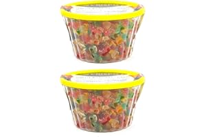 DUE ESSE S.N.C. DI SABATINI ALDO & C. GR 400 CUBETTI Macedonia CANDITI Ideali per LA Decorazione E Realizzazione di Dolci, PANETTONI, CASSATE E Gelati