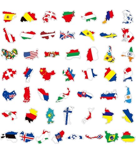 Planche Autocollant Sticker Drapeau Pays Rangement Classement Timbre Asie Txt R2