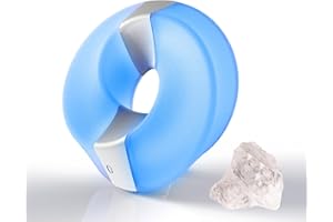 Tseriact Mindfulness 'Breathing Ring'4-7-8 Guided Visual Meditation Light & Night Light Function | Stress Relief & Sleep, Slow Your Breath | for Teens & Adults Perfect Meditation Gift