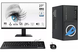 ANKERMANN-PC Ankermann Business Office Work Bundle | Intel Core i5-6500 | 16Go RAM | 480Go SSD | Windows 11 | Écran 27 Pouces | Souris & Clavier | Libre Office
