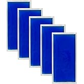 Flexy Medical Sıcak ve Soğuk 5 Adet Kompres Termojel Buz Paketi, 13x26cm, Migren, İncinme, Burkulma, Kas Ağrısı, Baş Ağrısı, 