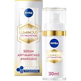 NIVEA Luminous 630 Advanced Treatment Stain Serum, 1 fl oz | Facial serum with hyaluronic acid and thiamidol, evens skin tone