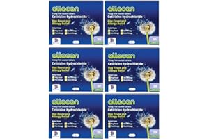 NECALON 6 Months Supply Allacan Cetirizine Hayfever Allergy Tablets 30 x 6