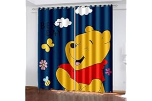Fgolphd Rideau occultant - en Tissu imperméable - pour Chambre d'enfant - À œillets - 100% Polyester (280 × 180 (l x H) - 8)