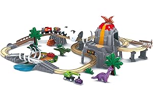 Hape Zestaw przygodowy kolejowy Dino