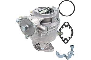 NENKUTEN 1 Barrel Carburetor for Rochester 1957-1961 Chevrolet GMC Chevy Truck 6 Cly 235Cu 3.8L 3852CC Engines Automatic Choke Nomad Bel Air El Camino with Replacement throttle arm 7009657