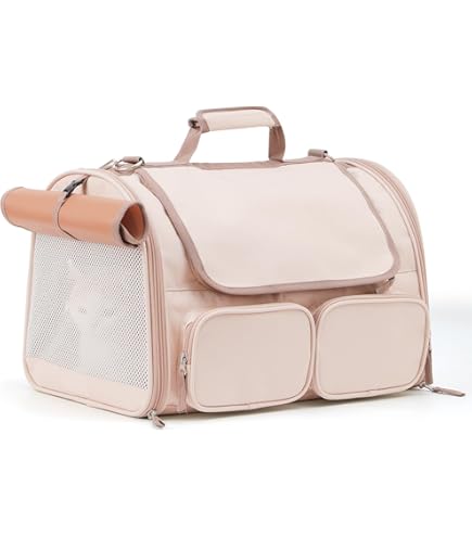 Borsa Trasportino Per Animali Domestici - Tessuto Morbido Per Gatti E Cani Piccoli, 3 Misure - Foto 4