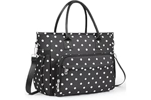 HSHRISH Borsa Termica Porta Pranzo Donna - Impermeabile a prova di perdite Borsa Frigo Pranzo Ufficio: borsa frigo grande per Shopping Scuola Viaggi Campeggio Picnic,12L Macchioline